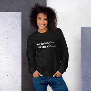 Jesus and a Therapist Unisex Sweatshirt