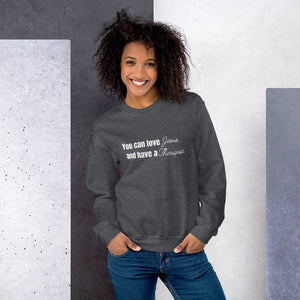 Jesus and a Therapist Unisex Sweatshirt